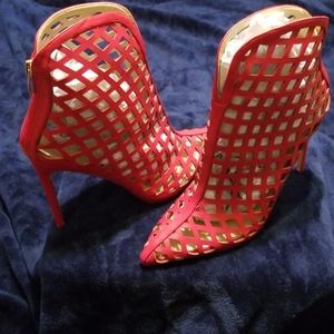 Caged booties!